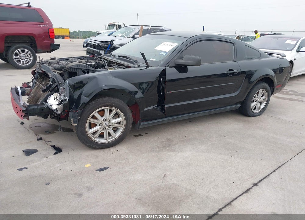 2006 FORD MUSTANG V6 VIN: 1ZVFT80N965244704