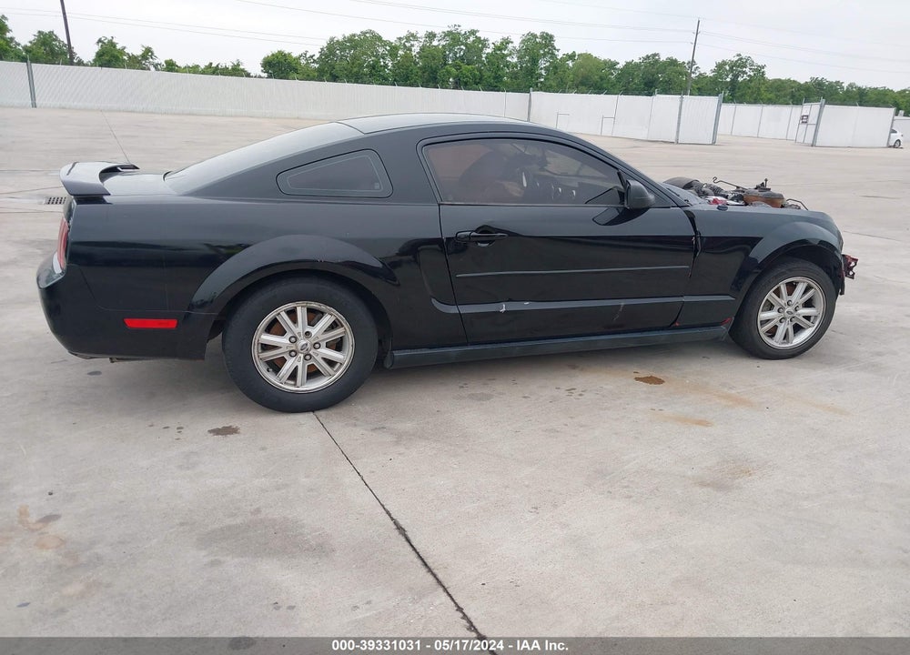 2006 FORD MUSTANG V6 VIN: 1ZVFT80N965244704