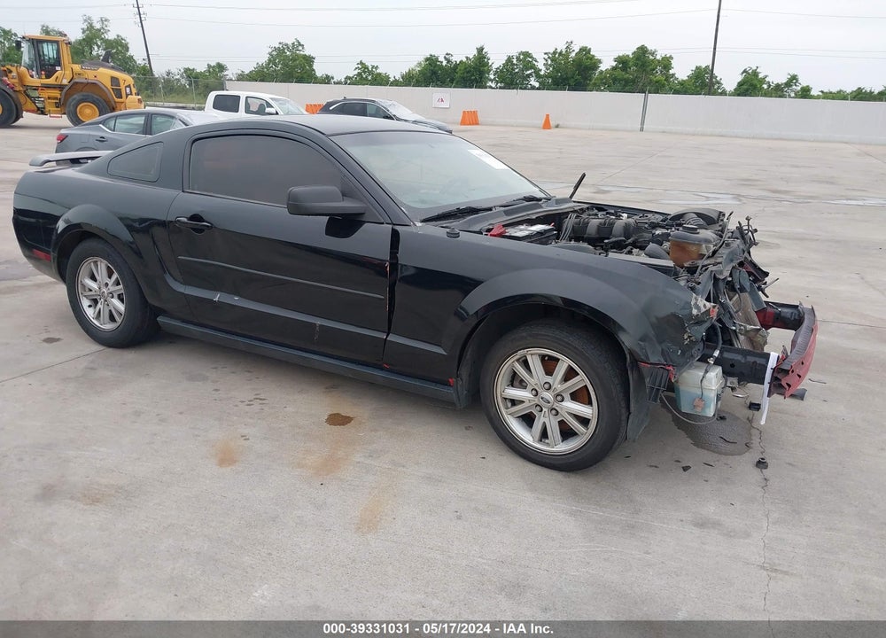 2006 FORD MUSTANG V6 VIN: 1ZVFT80N965244704