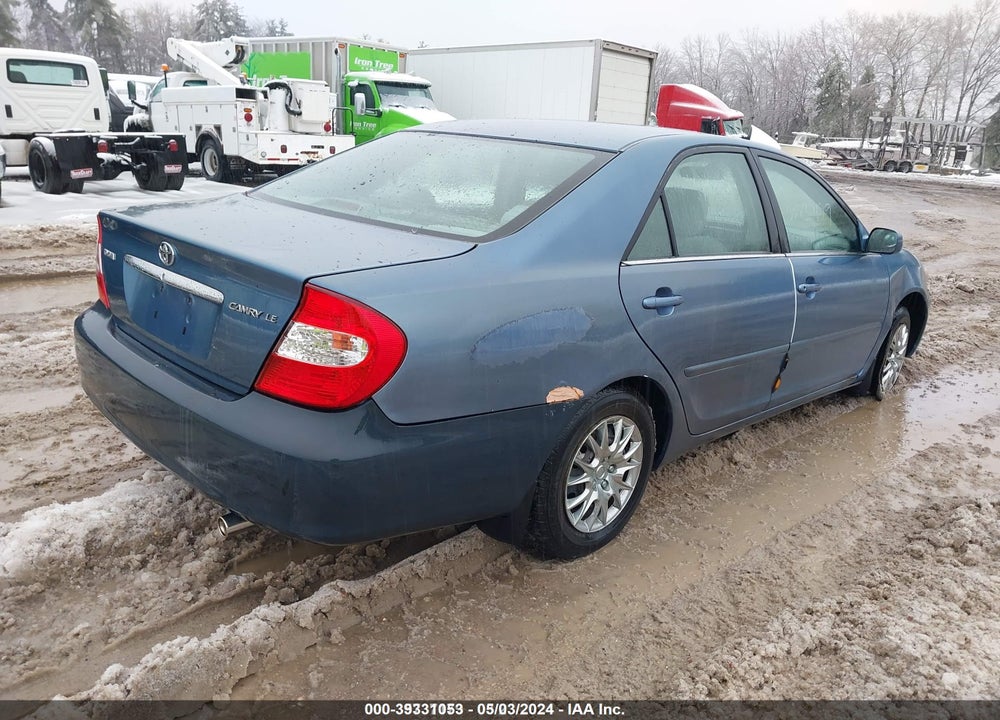 2004 TOYOTA CAMRY LE/SE/STD/XLE VIN: 4T1BE32K24U853200