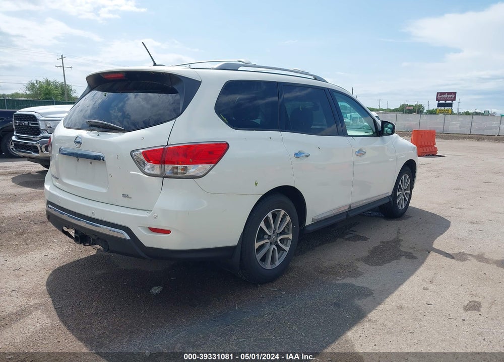 2014 NISSAN PATHFINDER SL VIN: 5N1AR2MM6EC639021
