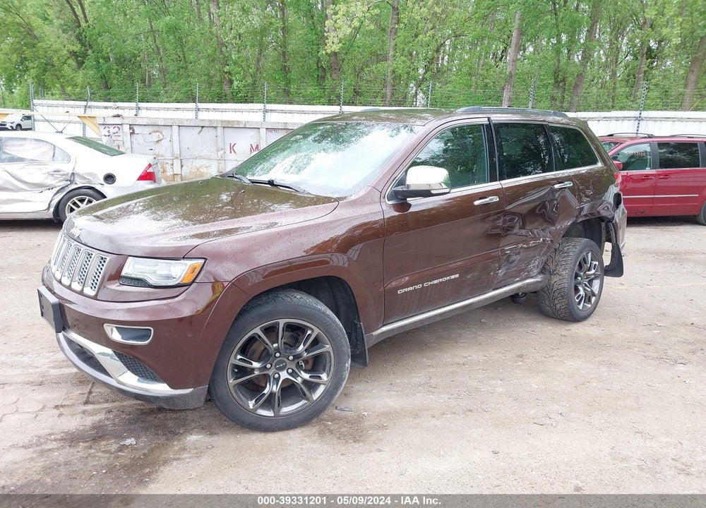 2014 JEEP GRAND CHEROKEE SUMMIT VIN: 1C4RJFJG1EC274798