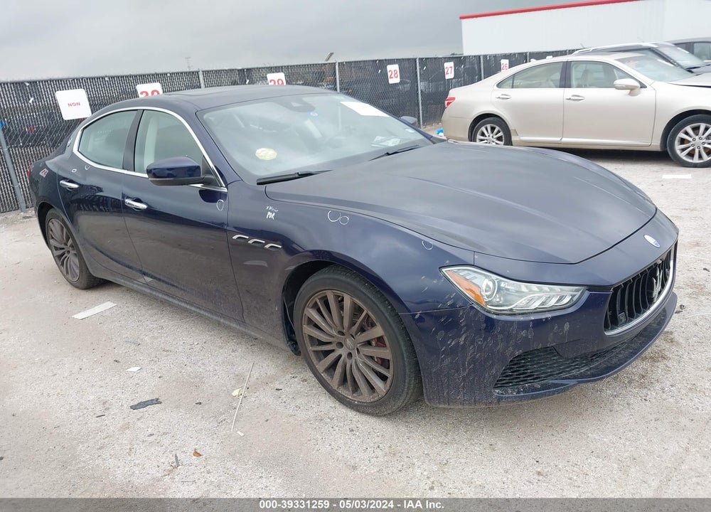 2017 MASERATI GHIBLI S Q4 VIN: ZAM57RTA7H1225317