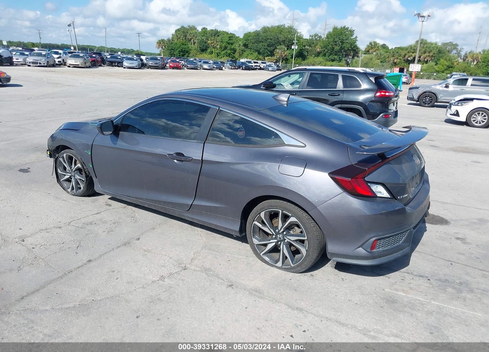 2019 HONDA CIVIC SI VIN: 2HGFC3A5XKH753595