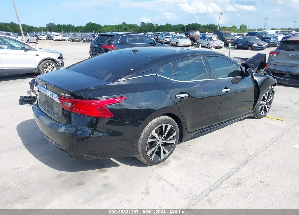 2018 NISSAN MAXIMA 3.5 PLATINUM VIN: 1N4AA6AP9JC401116