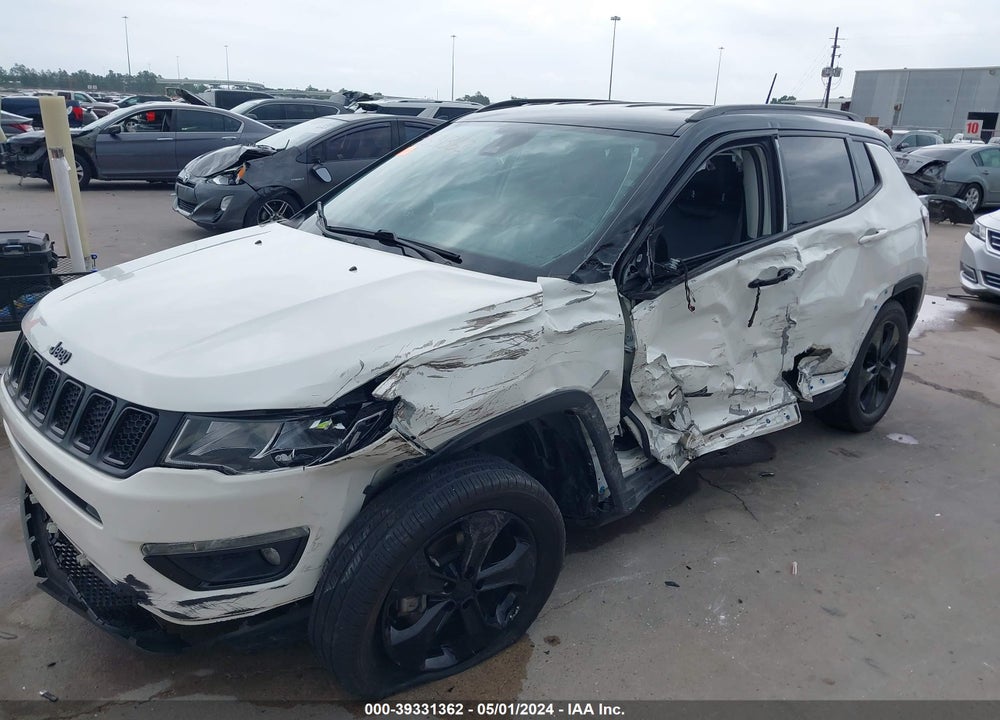 2021 JEEP COMPASS ALTITUDE FWD VIN: 3C4NJCBB2MT597017