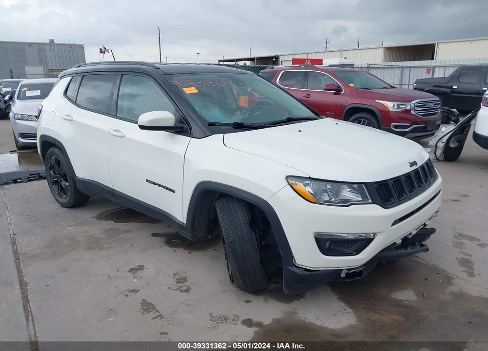 2021 JEEP COMPASS ALTITUDE FWD VIN: 3C4NJCBB2MT597017