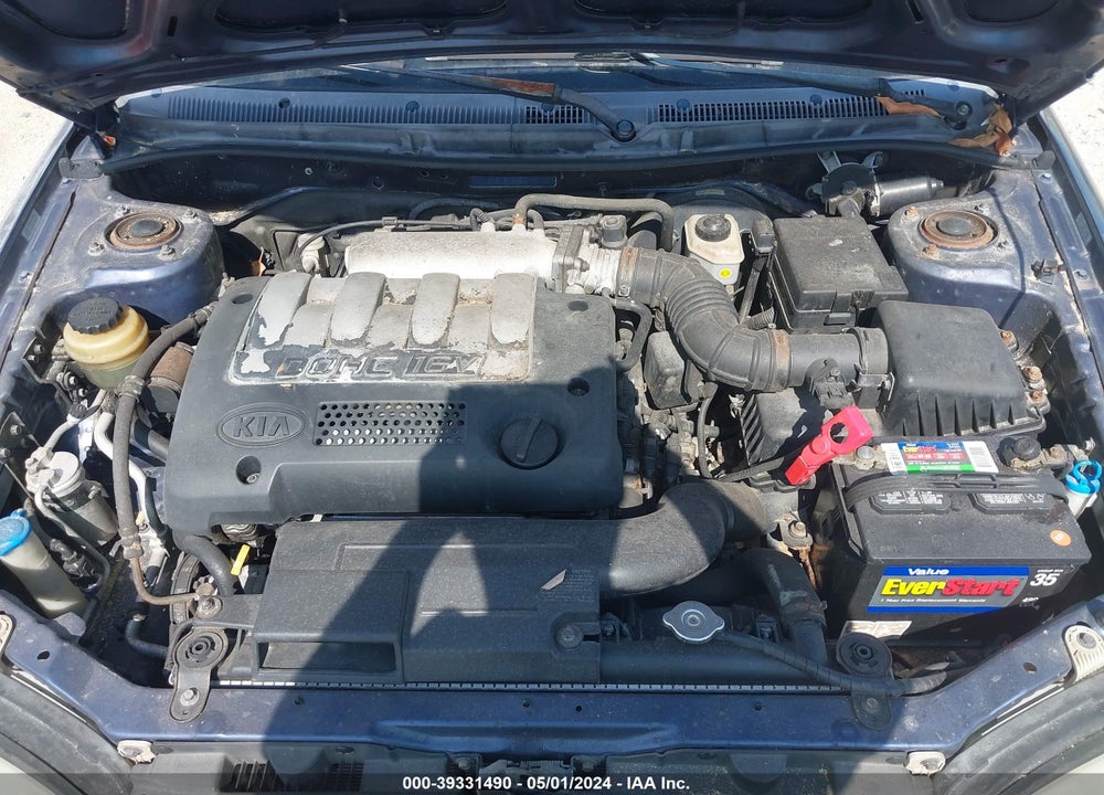 2004 KIA SPECTRA LS VIN: KNAFB121345316000