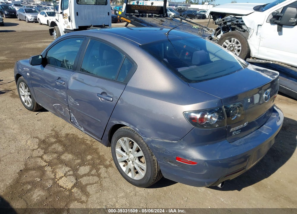 2008 MAZDA 3 I VIN: JM1BK32F881841561