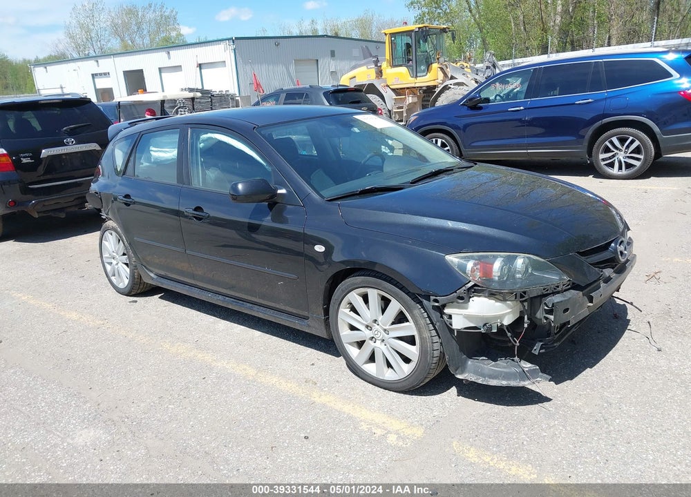 2009 MAZDA SPEED3 GRAND TOURING VIN: JM1BK34M391247280
