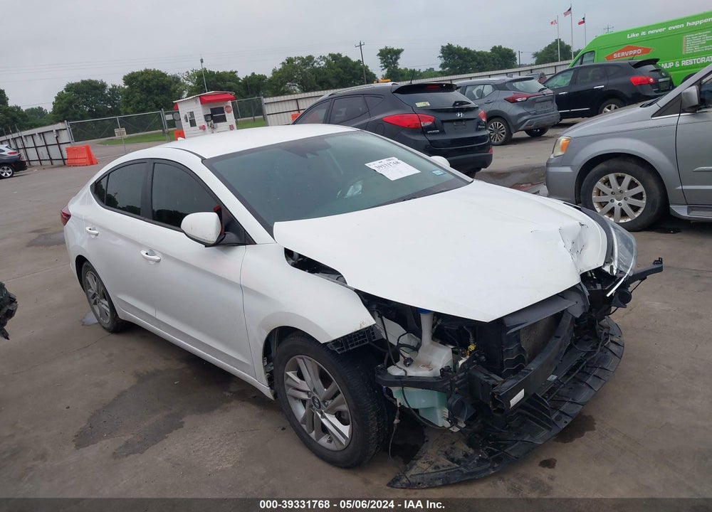2020 HYUNDAI ELANTRA SEL VIN: 5NPD84LF9LH543386