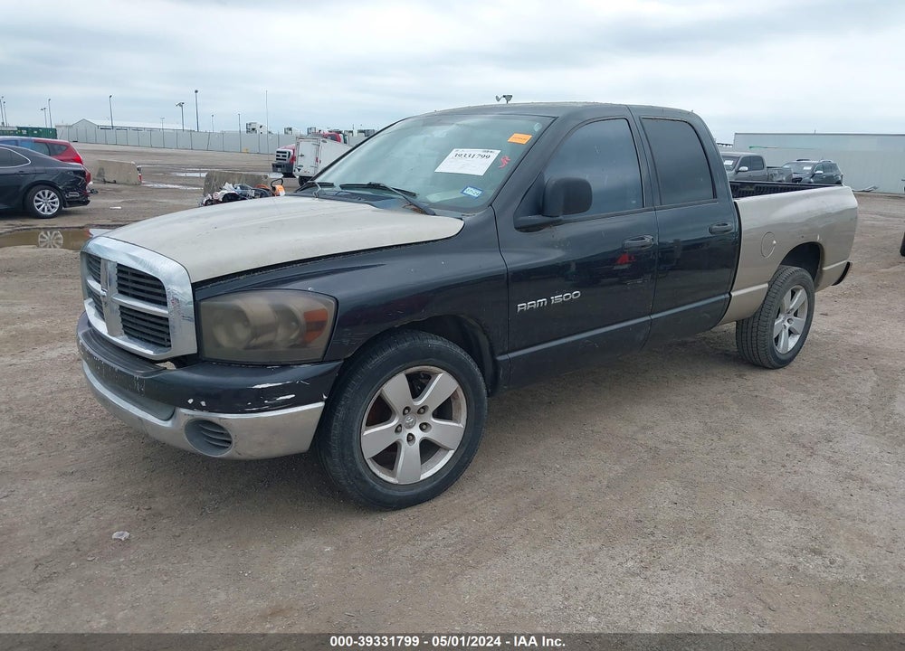 2007 DODGE RAM 1500 SLT VIN: 1D7HA18P17J505899