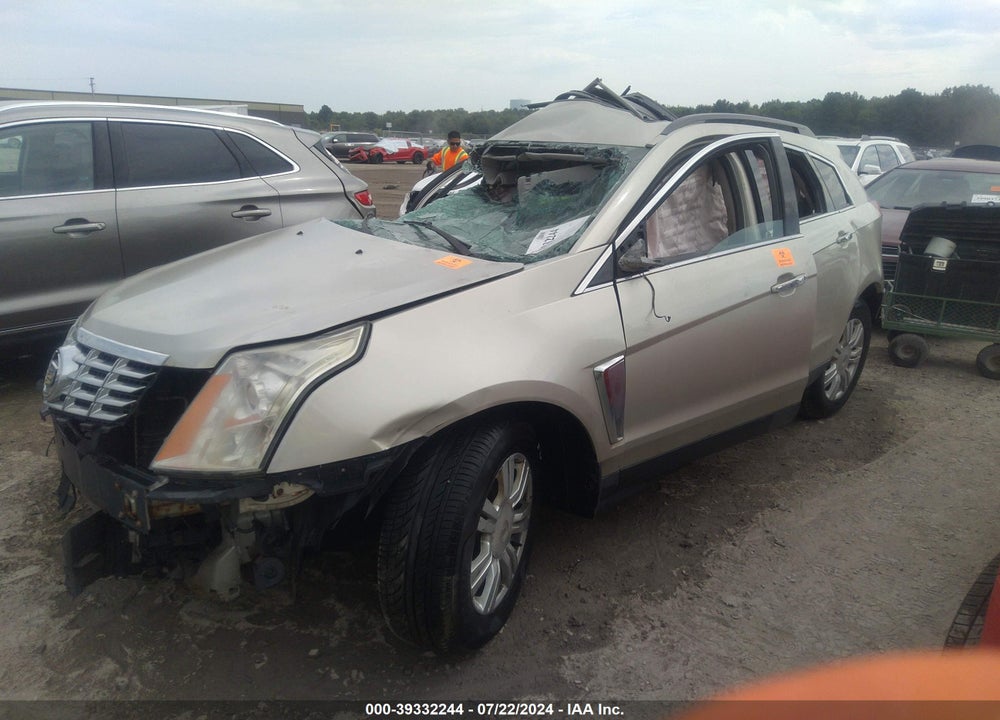 2014 CADILLAC SRX STANDARD VIN: 3GYFNAE34ES657012