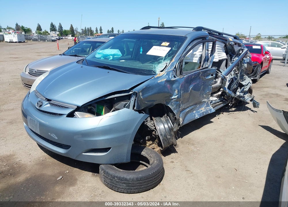 2008 TOYOTA SIENNA LE VIN: 5TDZK23C68S204443