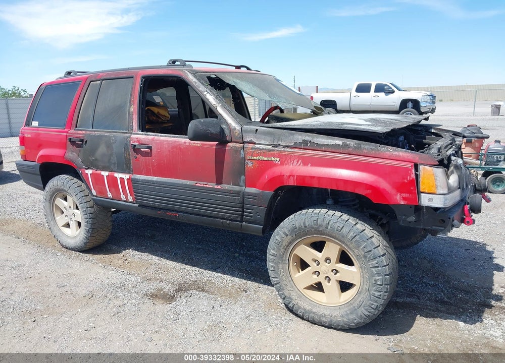 1993 JEEP GRAND CHEROKEE LIMITED VIN: 1J4GZ78Y2PC607866