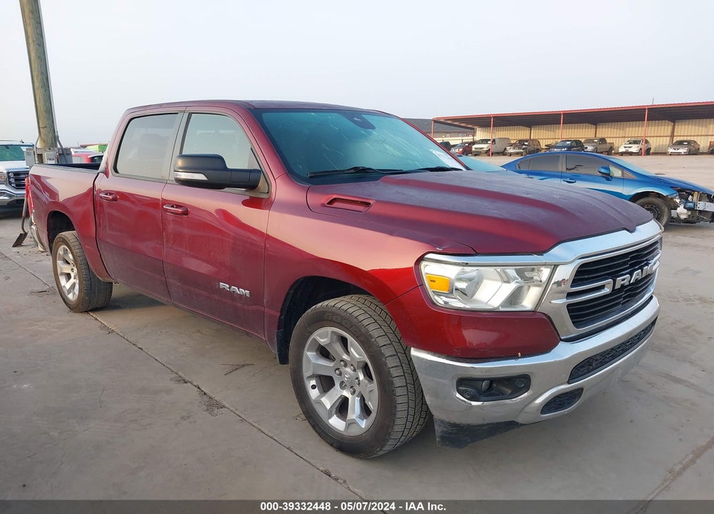 2021 RAM 1500 LONE STAR 4X2 5'7 BOX VIN: 1C6RREFT3MN575527