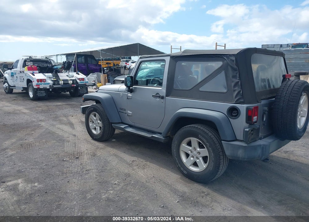 2017 JEEP WRANGLER SPORT 4X4 VIN: 1C4GJWAGXHL576702