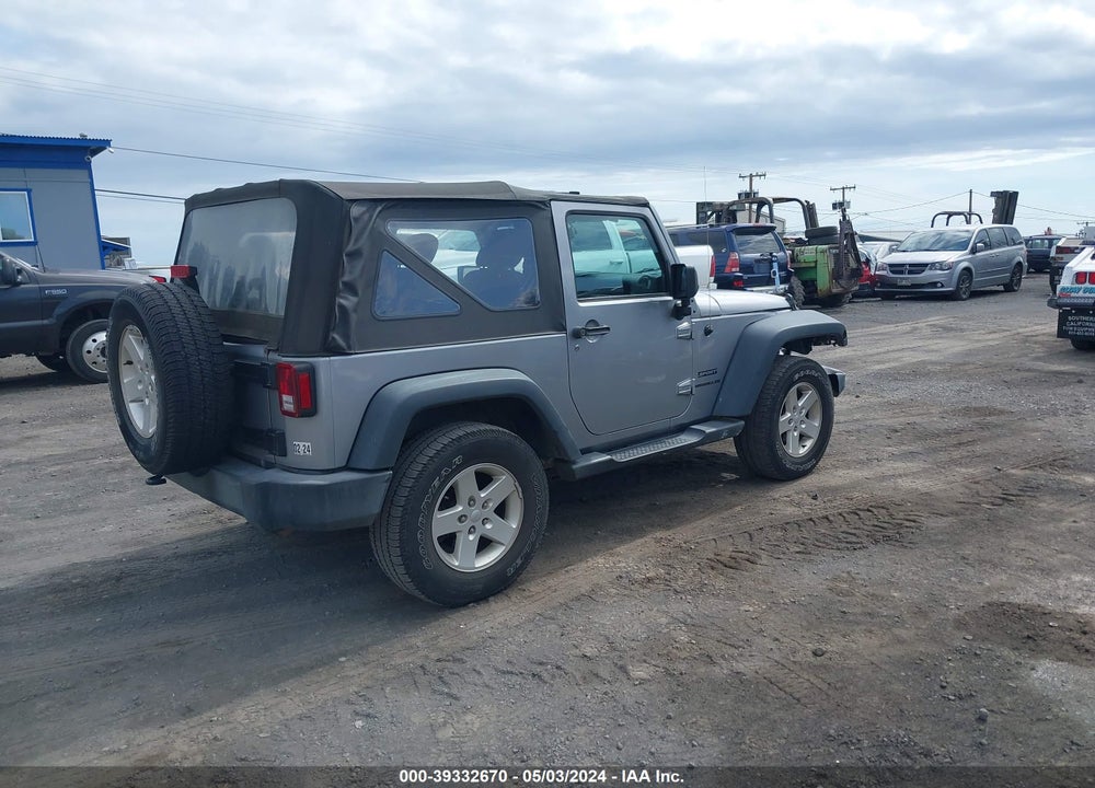 2017 JEEP WRANGLER SPORT 4X4 VIN: 1C4GJWAGXHL576702