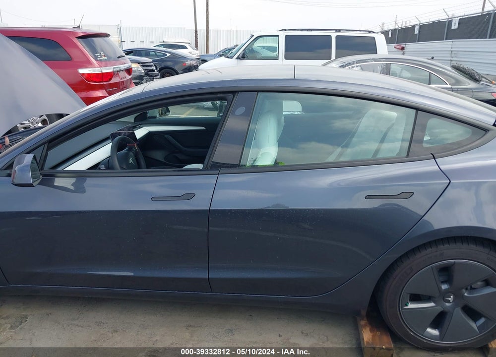 2022 TESLA MODEL 3 VIN: 5YJ3E1EBXNF179882