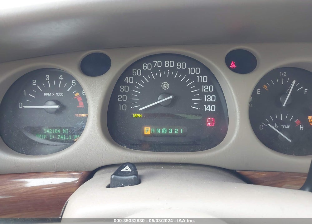 2003 BUICK LESABRE CUSTOM VIN: 1G4HP52KX3U102263