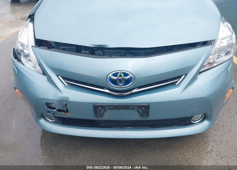 2014 TOYOTA PRIUS V FIVE VIN: JTDZN3EU8EJ010606