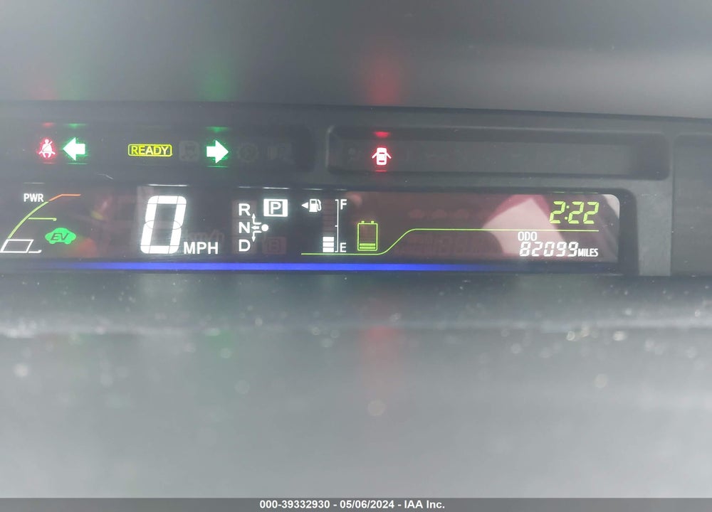 2014 TOYOTA PRIUS V FIVE VIN: JTDZN3EU8EJ010606