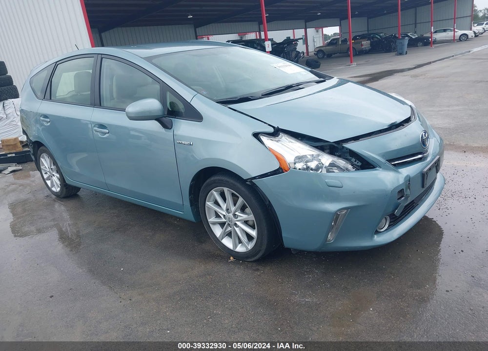2014 TOYOTA PRIUS V FIVE VIN: JTDZN3EU8EJ010606
