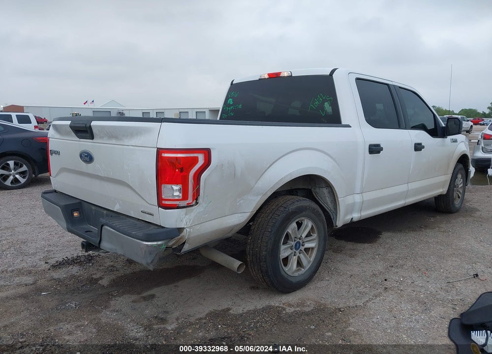 2015 FORD F-150 XLT VIN: 1FTEW1CF8FFA40570