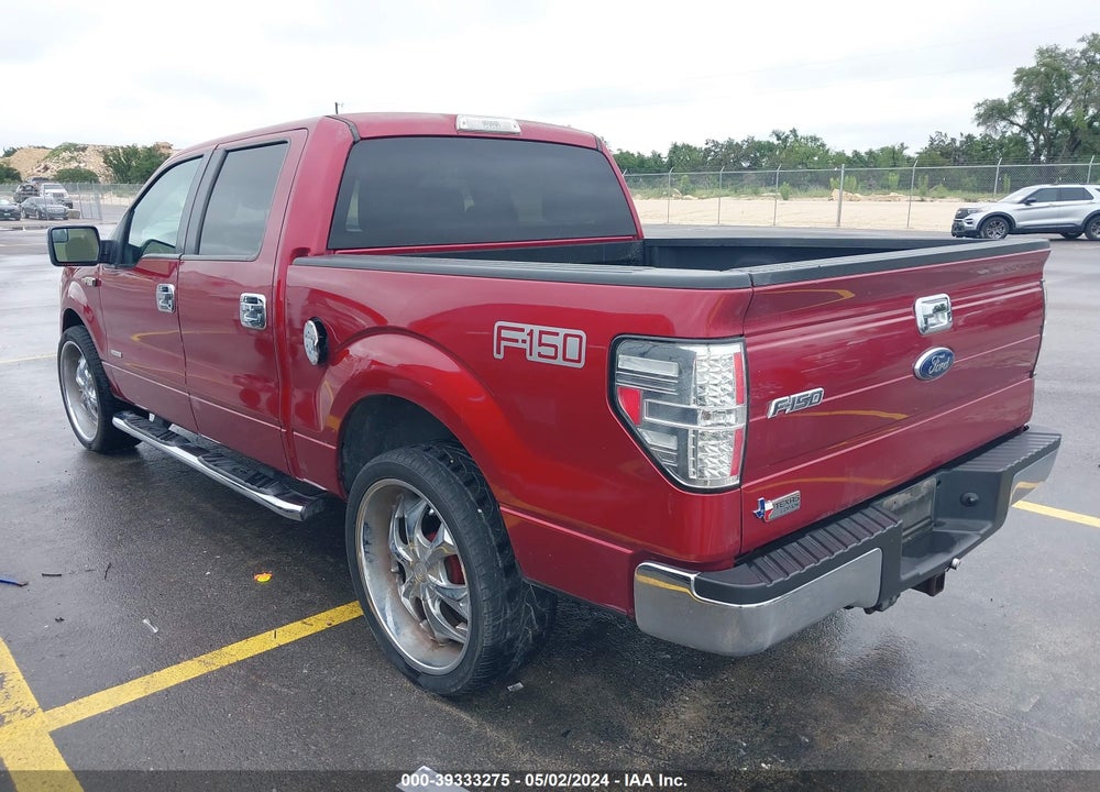 2013 FORD F-150 XLT VIN: 1FTFW1CTXDKE55713
