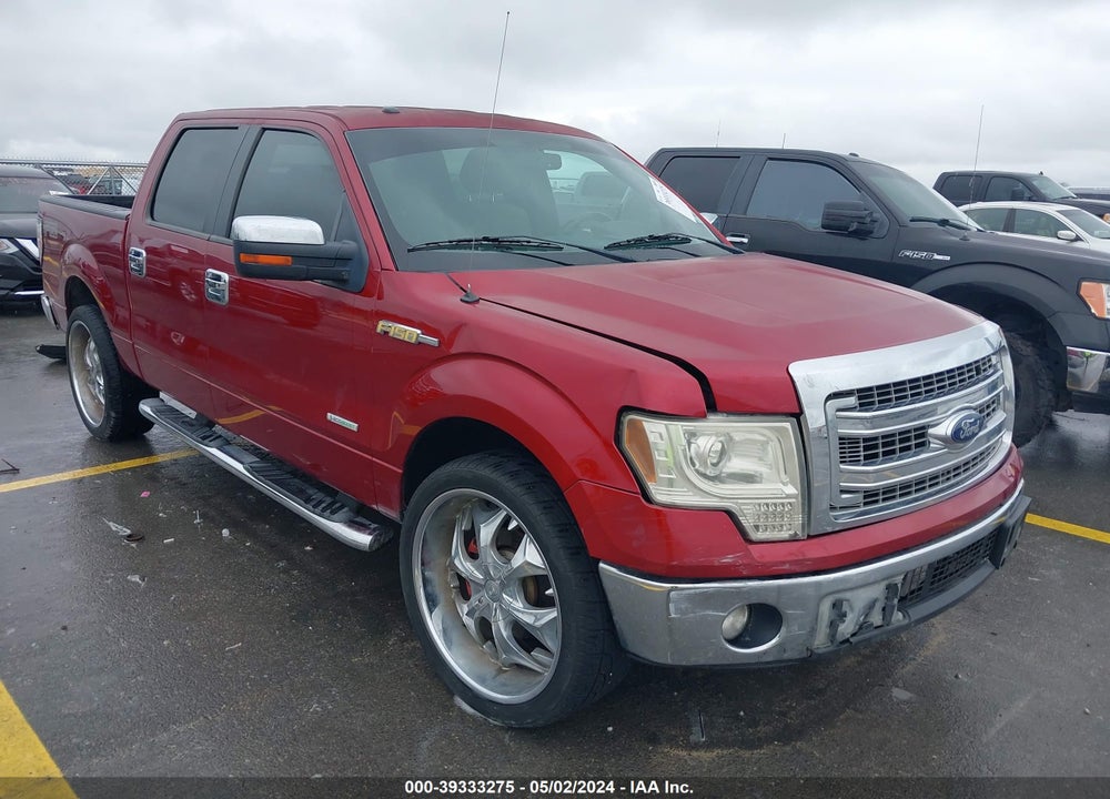 2013 FORD F-150 XLT VIN: 1FTFW1CTXDKE55713