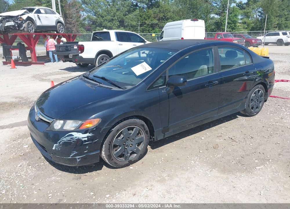 2008 HONDA CIVIC VIN: 1HGFA165X8L057494