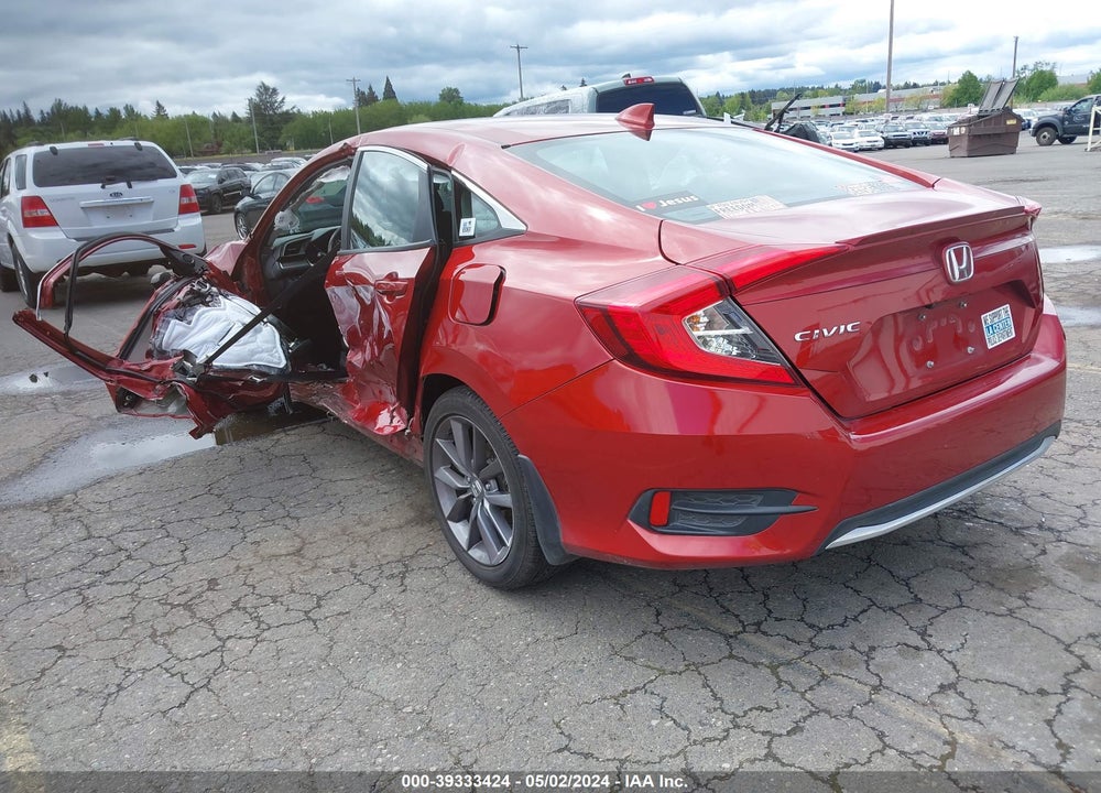 2020 HONDA CIVIC EX VIN: 19XFC1F31LE203175