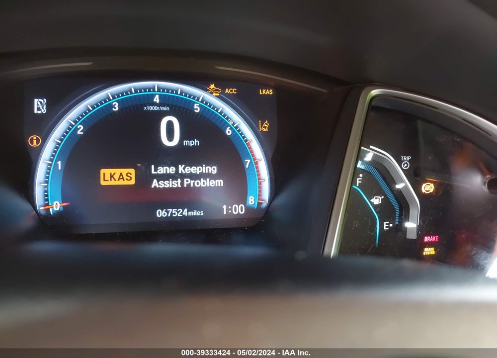 2020 HONDA CIVIC EX VIN: 19XFC1F31LE203175
