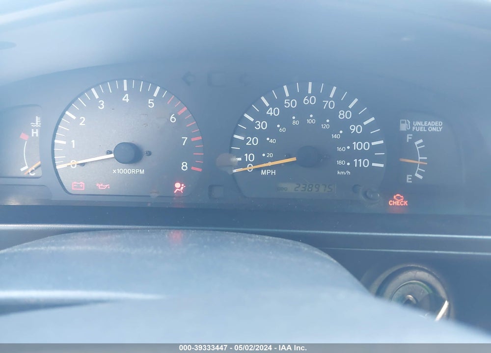 1999 TOYOTA TACOMA PRERUNNER VIN: 4TASM92N2XZ430351