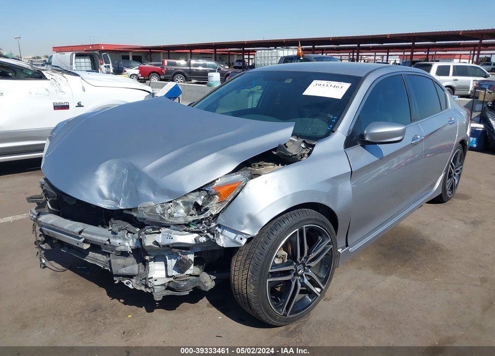2017 HONDA ACCORD SPORT SE VIN: 1HGCR2F15HA104005