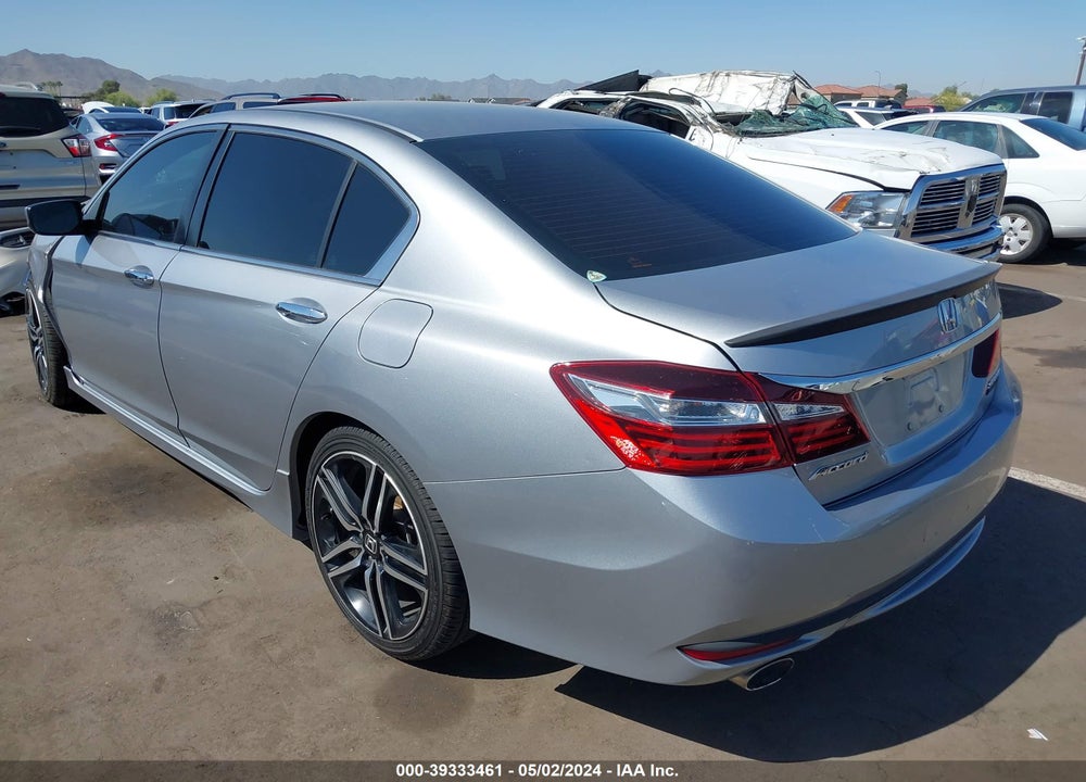 2017 HONDA ACCORD SPORT SE VIN: 1HGCR2F15HA104005