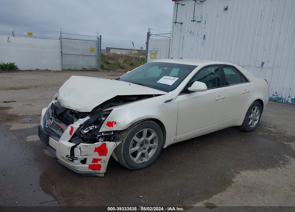 2009 CADILLAC CTS STANDARD VIN: 1G6DG577890116897