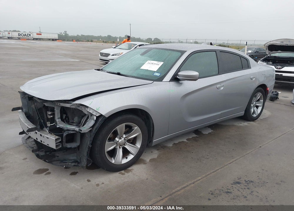 2015 DODGE CHARGER SXT VIN: 2C3CDXHG6FH784236