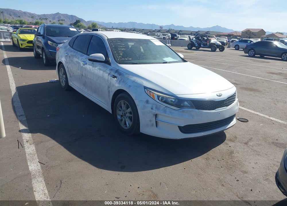 2018 KIA OPTIMA LX VIN: 5XXGT4L36JG199168