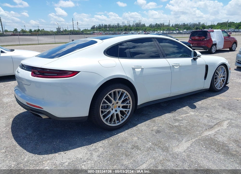 2017 PORSCHE PANAMERA 4 VIN: WP0AA2A75HL104325