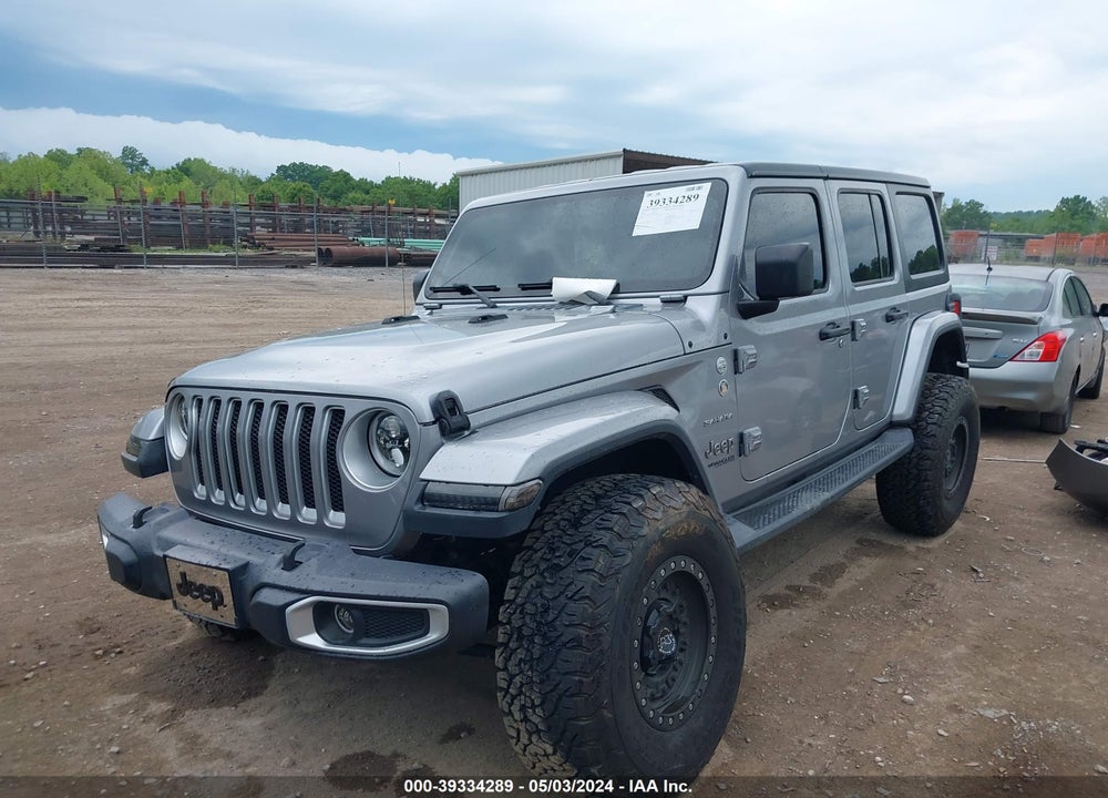 2020 JEEP WRANGLER UNLIMITED SAHARA 4X4 VIN: 1C4HJXEN2LW198742