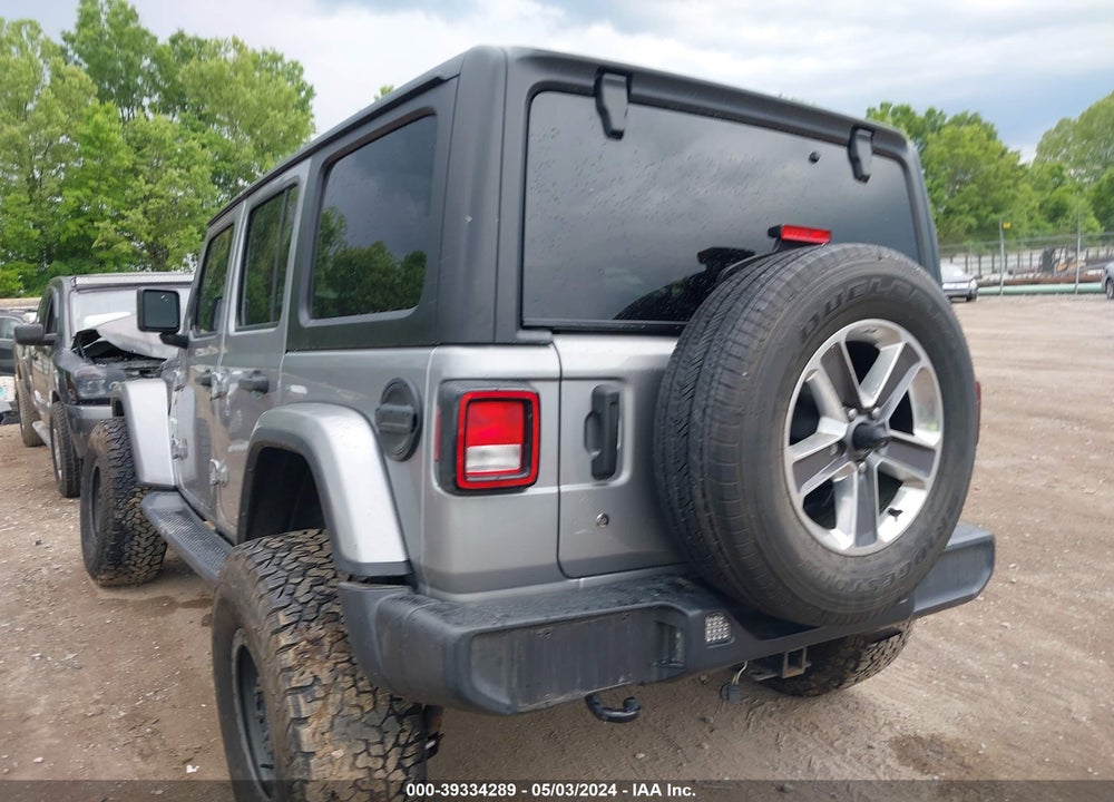 2020 JEEP WRANGLER UNLIMITED SAHARA 4X4 VIN: 1C4HJXEN2LW198742