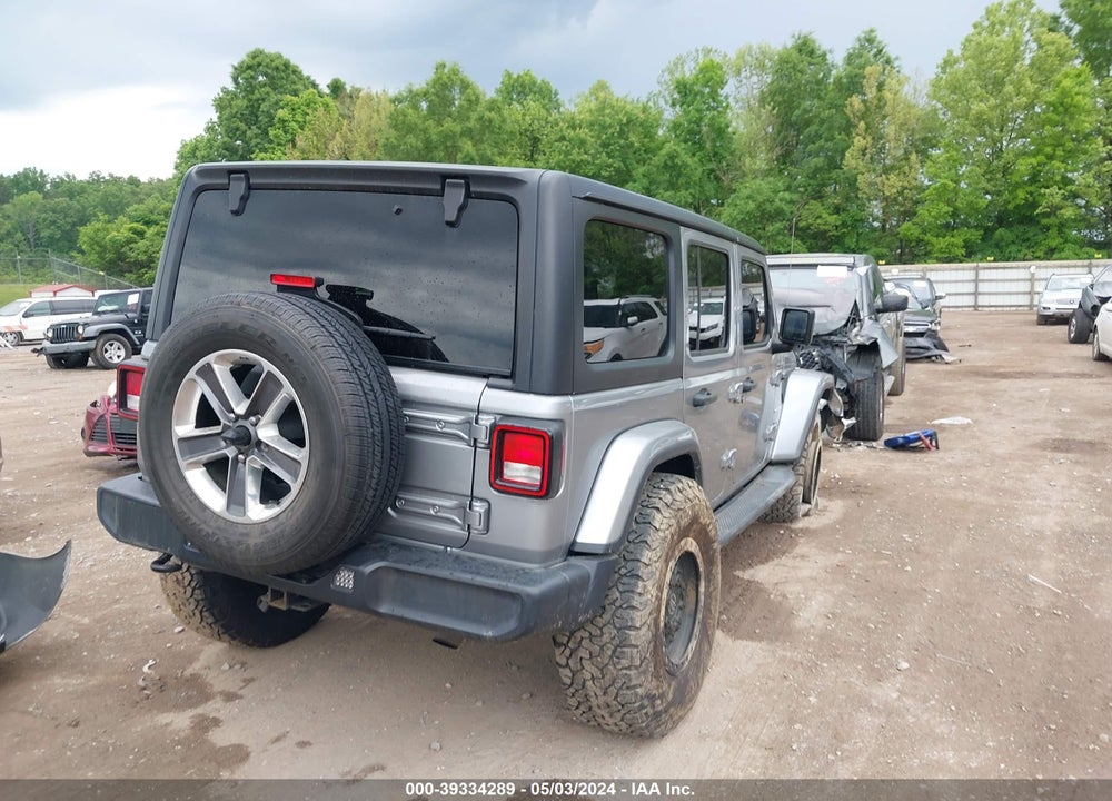 2020 JEEP WRANGLER UNLIMITED SAHARA 4X4 VIN: 1C4HJXEN2LW198742