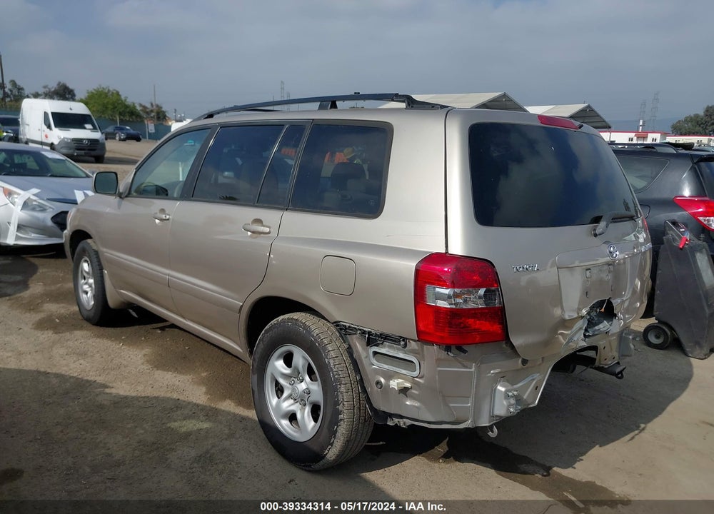 2006 TOYOTA HIGHLANDER VIN: JTEDD21A660154970