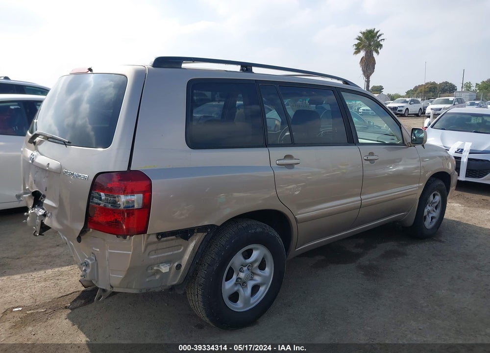 2006 TOYOTA HIGHLANDER VIN: JTEDD21A660154970