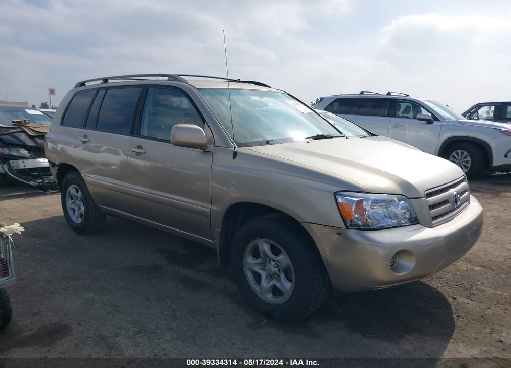 2006 TOYOTA HIGHLANDER VIN: JTEDD21A660154970