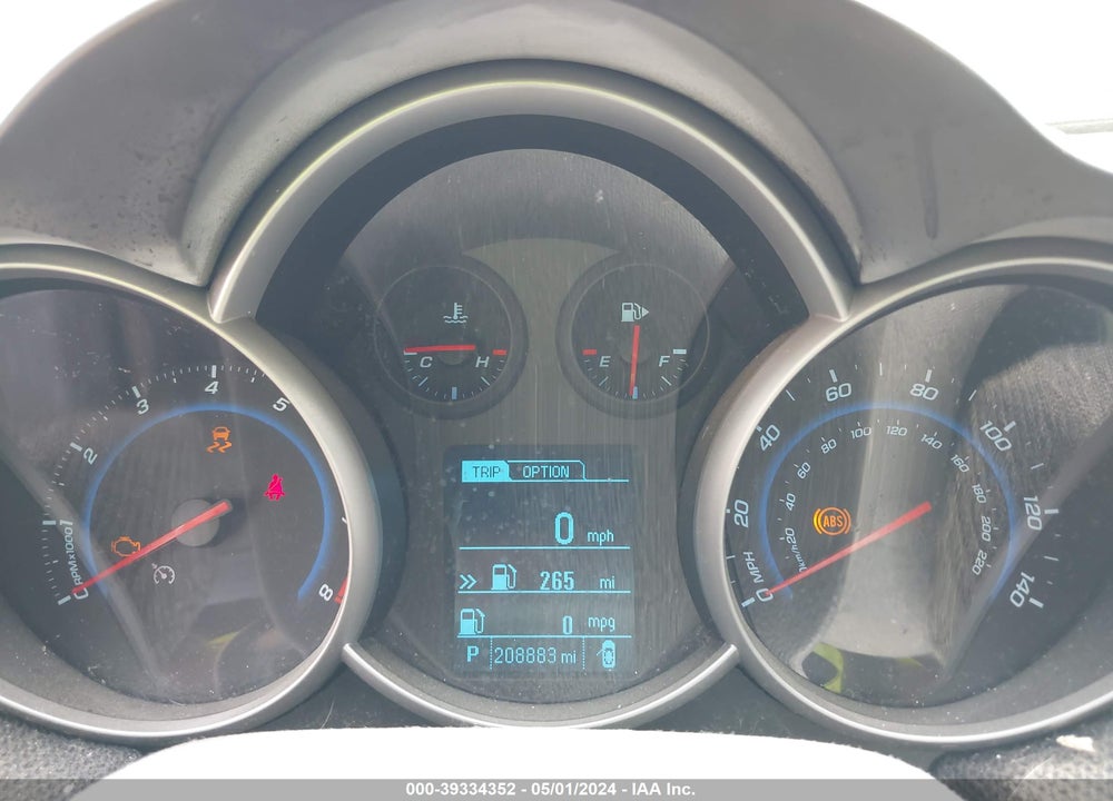 2014 CHEVROLET CRUZE 1LT AUTO VIN: 1G1PC5SB3E7127589