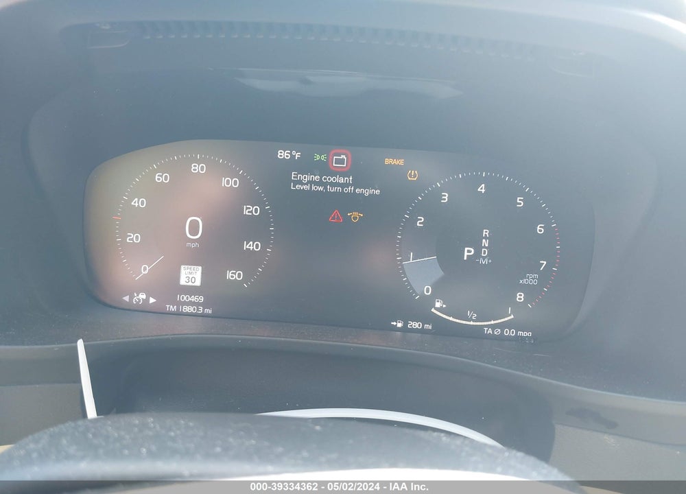2019 VOLVO XC40 T5 MOMENTUM VIN: YV4162UK0K2049391