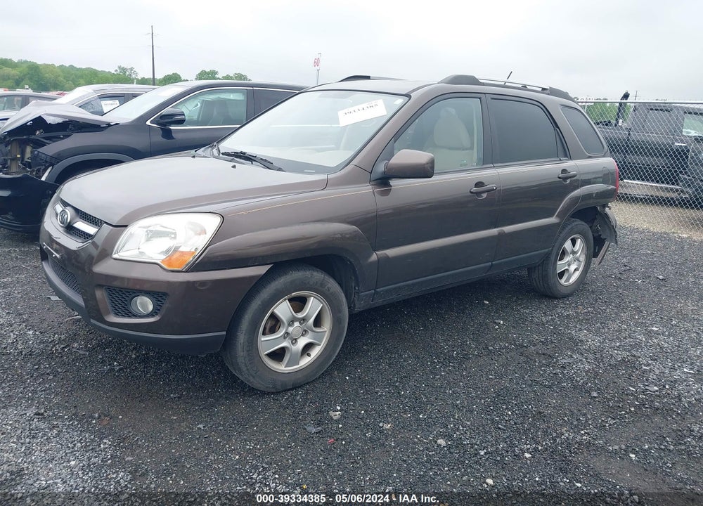 2009 KIA SPORTAGE EX V6 VIN: KNDJE723097629753