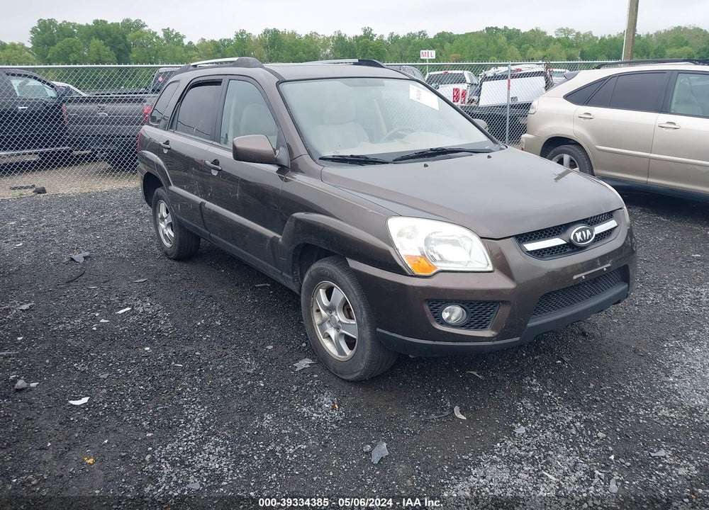 2009 KIA SPORTAGE EX V6 VIN: KNDJE723097629753